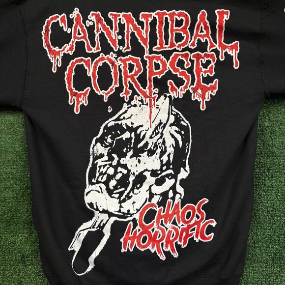 Cannibal Corpse Chaos Horrific hoodie size small - Picture 2 of 4